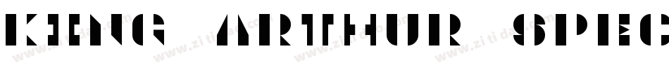 KING Arthur Special字体转换